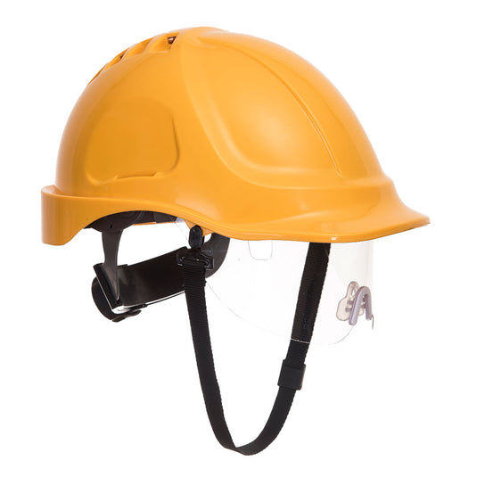 Elmetto Portwest PW55 con Visiera Ventilato Endurance EN397