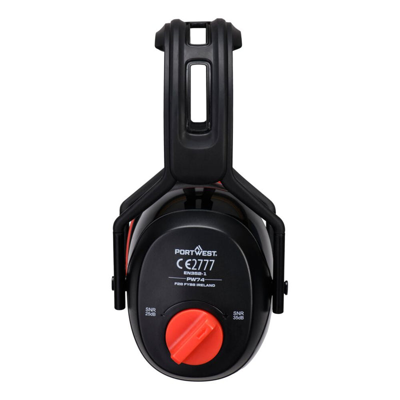 Carica immagine in Galleria Viewer, Cuffie Antirumore Portwest PW74 Regolabili SNR 25-35 dB
