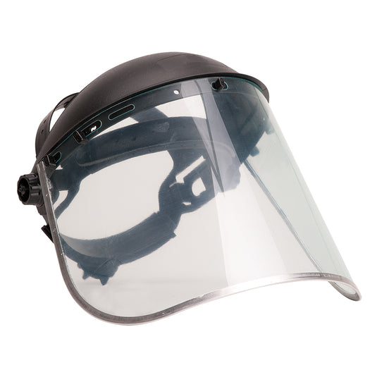 Visiera Protettiva con Calotta Antigraffio Antiurto Regolabile Portwest PW96 Plus