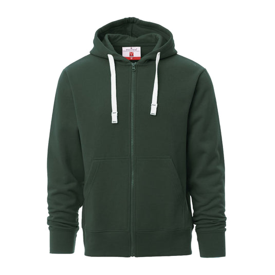 Felpa da Uomo con cappuccio Zip Intera e tasche Invernale Payper Portland in Cotone Lavoro Sport Personalizzata
