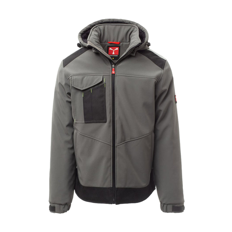 Carica immagine in Galleria Viewer, Giubbotto Uomo Soft Shell Invernale Imbottito da Lavoro Payper Performer Pad Personalizzabile

