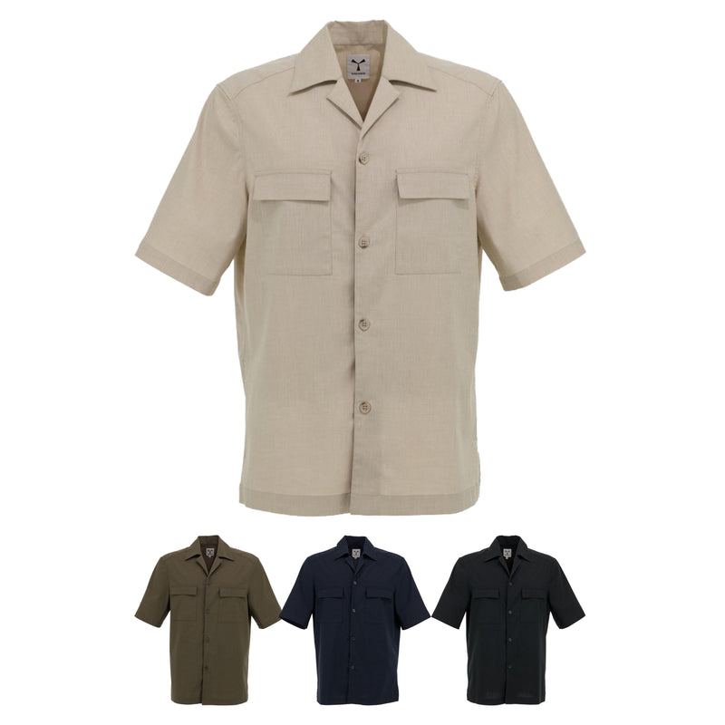 Carica immagine in Galleria Viewer, Camicia Elasticizzata Misto Lino Bowling Payper Reef
