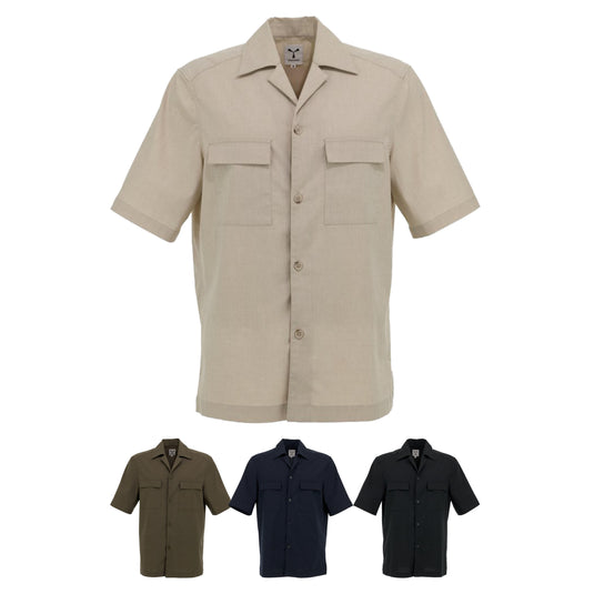Camicia Elasticizzata Misto Lino Bowling Payper Reef