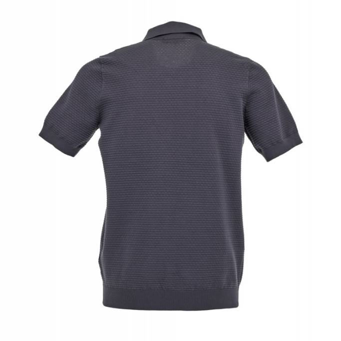 Carica immagine in Galleria Viewer, Polo in Maglia Jacquard con Scollo a V Payper Resort
