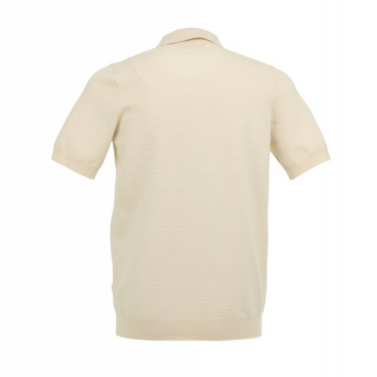 Polo in Maglia Jacquard con Scollo a V Payper Resort