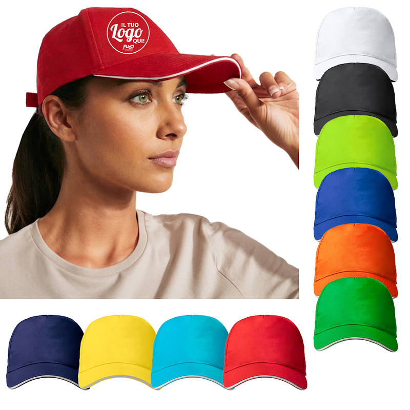 Carica immagine in Galleria Viewer, Vendita Multipla Cappellini Roly ERIS 7019 con Stampa Inclusa da 25 a 1000 pezzi
