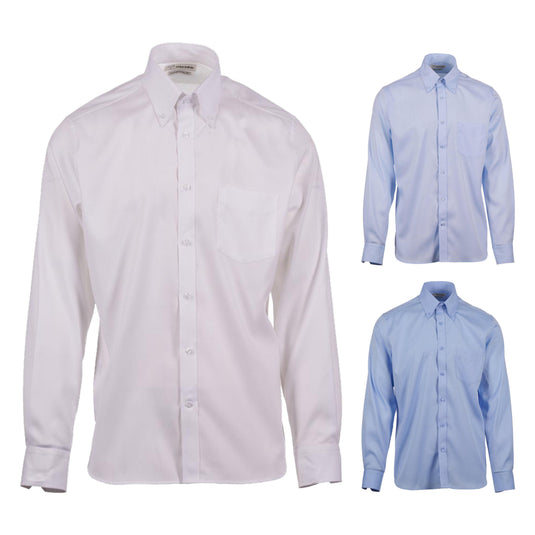 Camicia Colletto con Bottoni 100% Cotone Oxford Payper Romae