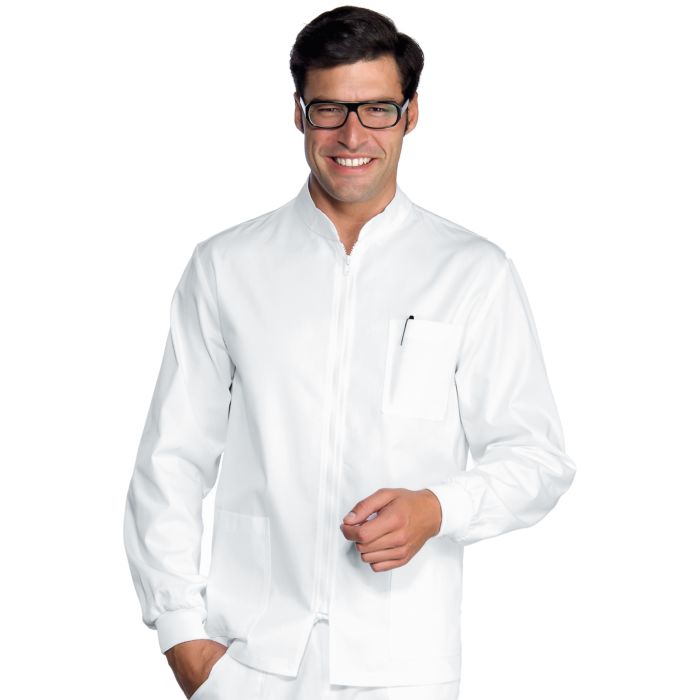 Carica immagine in Galleria Viewer, Casacca Unisex Samarcanda Manica Lunga con Polso in Maglia e Cerniera Isacco
