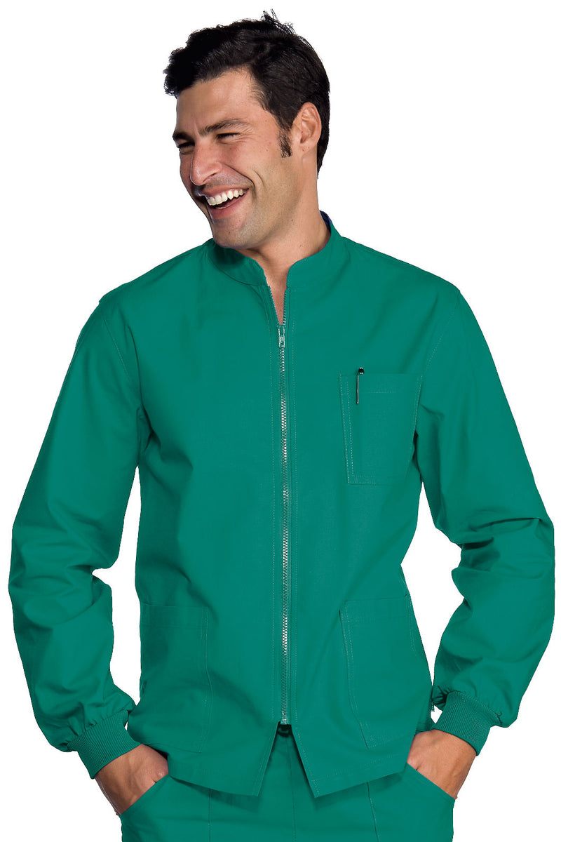 Carica immagine in Galleria Viewer, Casacca Unisex Samarcanda Manica Lunga con Polso in Maglia e Cerniera Isacco
