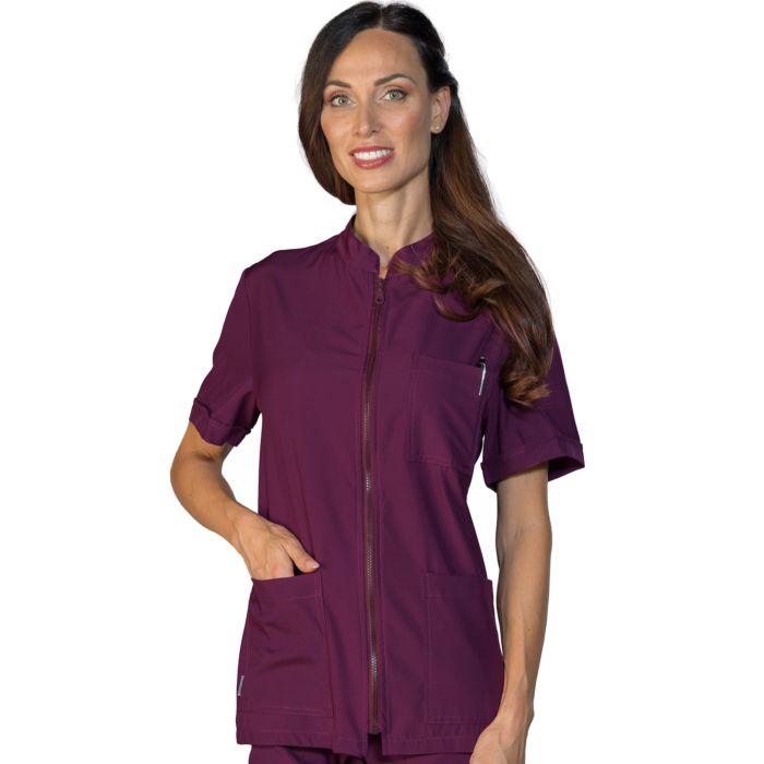 Carica immagine in Galleria Viewer, Casacca Unisex Samarcanda Mezza Manica con Cerniera Isacco
