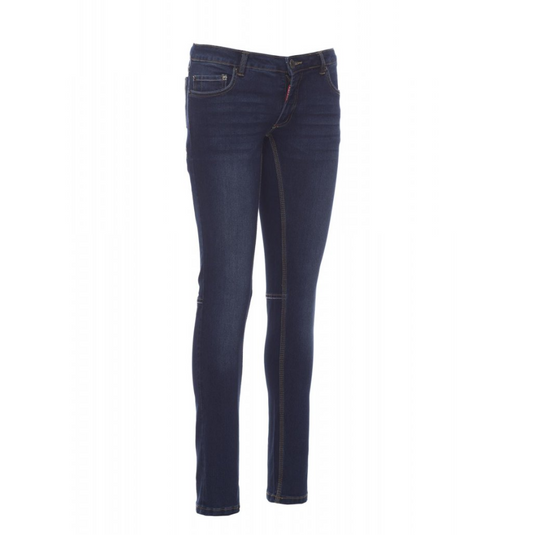 Pantalone Donna Jeans TAGLIA-42 con Porta Metro Payper San Francisco Lady Blu Denim Outlet