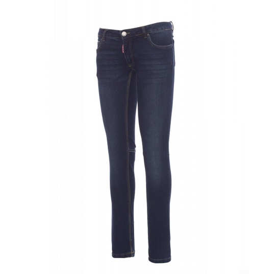 Pantalone Donna Jeans TAGLIA-42 con Porta Metro Payper San Francisco Lady Blu Denim Outlet