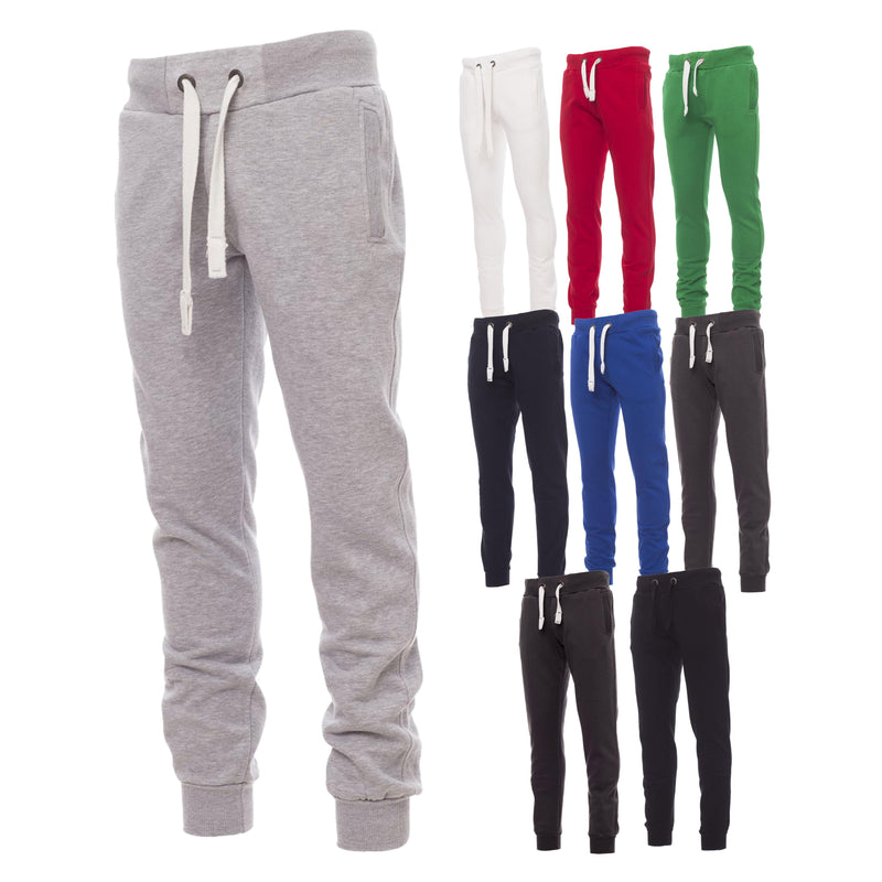 Carica immagine in Galleria Viewer, Pantaloni in Felpa con Tasche in Felpa Cotone Uomo Payper Seattle
