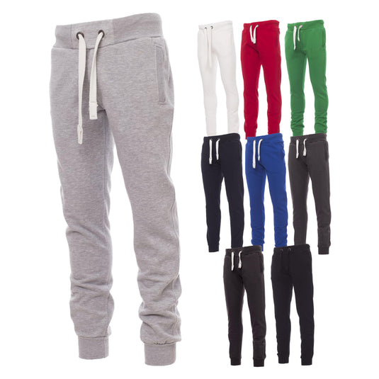 Pantaloni in Felpa con Tasche in Felpa Cotone Uomo Payper Seattle