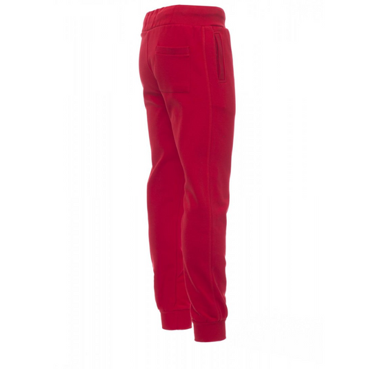Pantaloni in Felpa TAGLIA-XL con Tasche in Felpa Cotone Uomo Payper Seattle Rosso Outlet