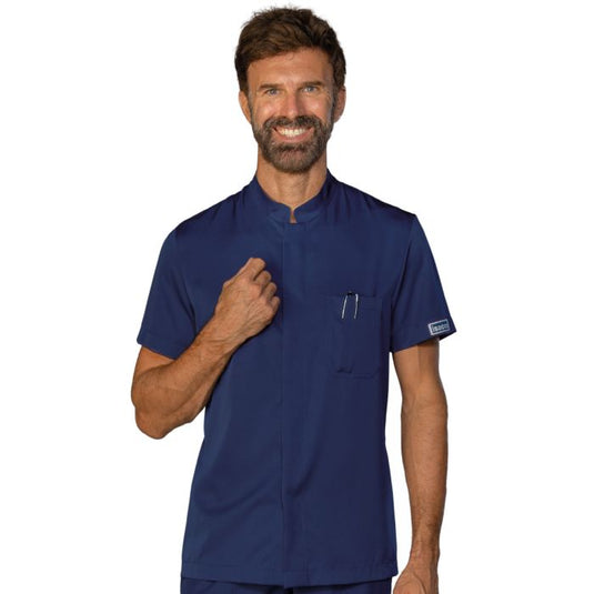 Casacca Sanitaria Unisex Silon Tecnostretch Collo Coreano Manica Corta Isacco