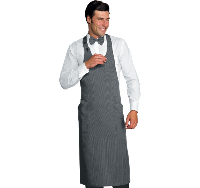 Carica immagine in Galleria Viewer, Grembiule Sommelier Unisex Isacco con Pettorina Regolabile e Tasche
