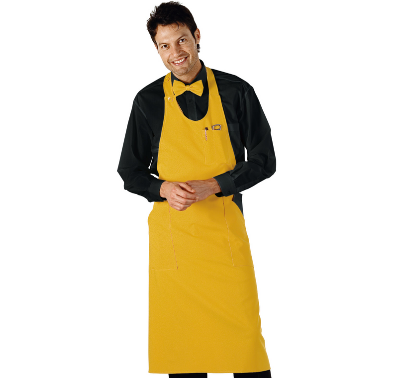 Carica immagine in Galleria Viewer, Grembiule Sommelier Unisex Isacco con Pettorina Regolabile e Tasche
