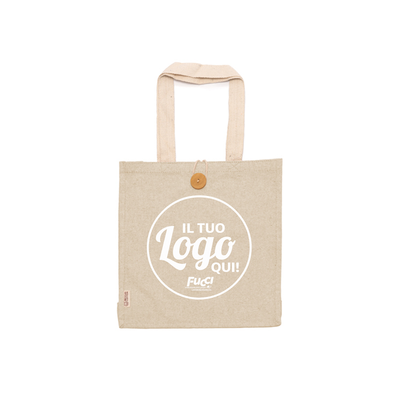 Carica immagine in Galleria Viewer, Vendita Multipla Shopper Stamina BARMER 1251 in Cotone Riciclato con Stampa Inclusa da 10 Pezzi
