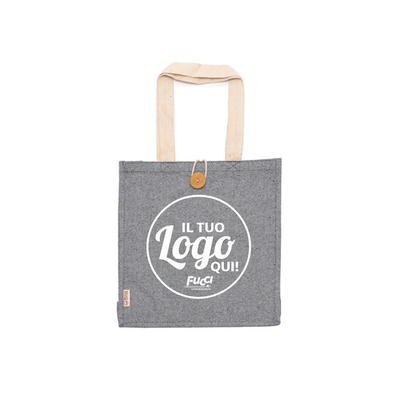 Carica immagine in Galleria Viewer, Vendita Multipla Shopper Stamina BARMER 1251 in Cotone Riciclato con Stampa Inclusa da 10 Pezzi
