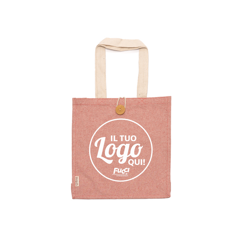 Carica immagine in Galleria Viewer, Vendita Multipla Shopper Stamina BARMER 1251 in Cotone Riciclato con Stampa Inclusa da 10 Pezzi

