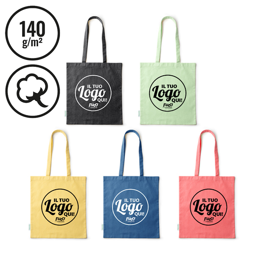 Vendita Multipla Shopper Stamina BONDY 7193 in Cotone Biologico con Stampa Inclusa da 50 Pezzi