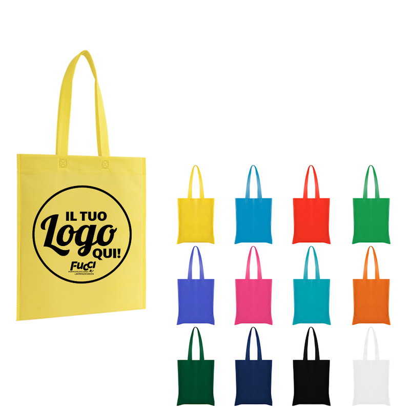 Carica immagine in Galleria Viewer, Vendita Multipla Shopper Stamina CREST 7506 in TNT con Stampa Inclusa da 50 Pezzi
