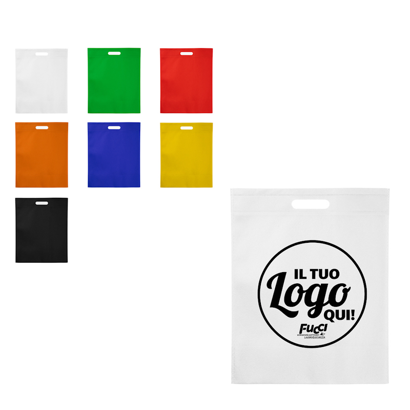 Carica immagine in Galleria Viewer, Vendita Multipla Shopper Stamina DONET 7126 in TNT con Stampa Inclusa da 50 pezzi
