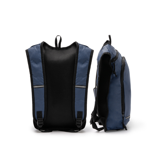 Zaino Stamina FISCHER 2029 11L in RPET con Fascia Riflettente e stampa inclusa
