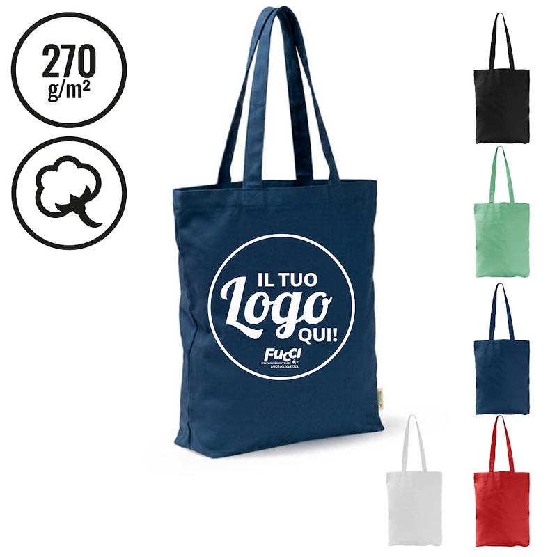 Carica immagine in Galleria Viewer, Vendita Multipla Shopper Stamina JOKIC 1693 in Cotone Biologico con Stampa Inclusa da 10 Pezzi
