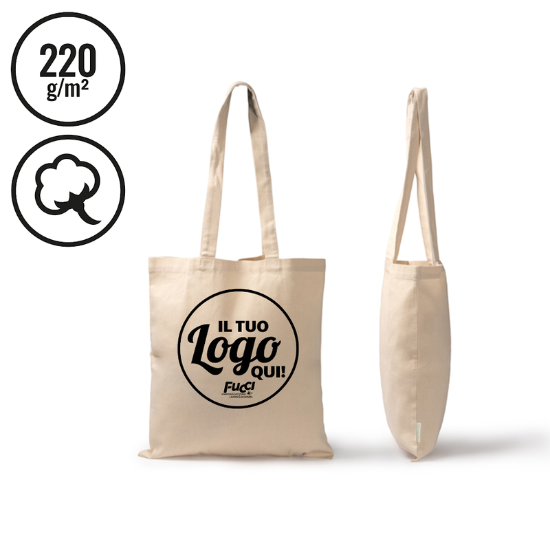 Carica immagine in Galleria Viewer, Vendita Multipla Shopper Stamina KEON 1650 in Cotone Biologico con Stampa Inclusa da 10 Pezzi
