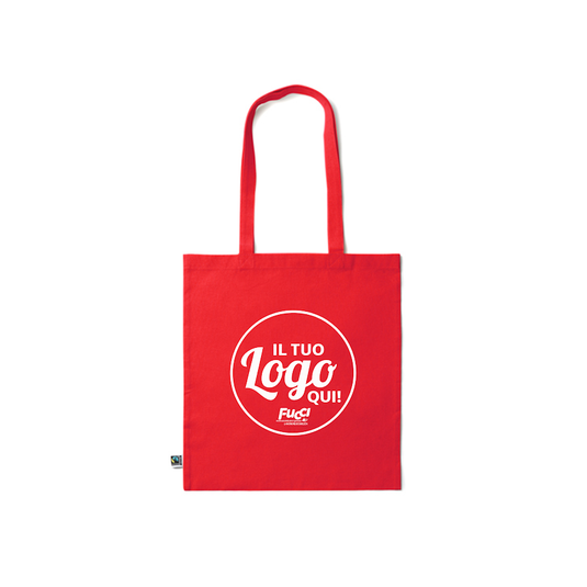 Vendita Multipla Shopper Stamina KIMEX 7195 in Cotone con Stampa Inclusa da 50 Pezzi
