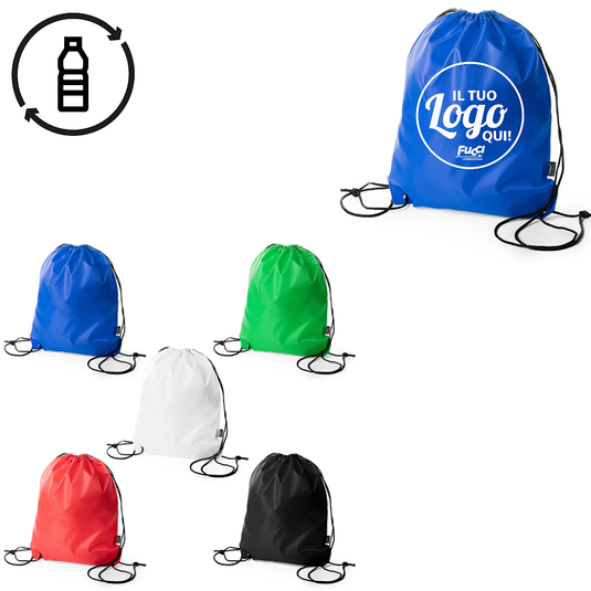 Sacca Coulisse Stamina LARUS 7550 RPET con stampa inclusa
