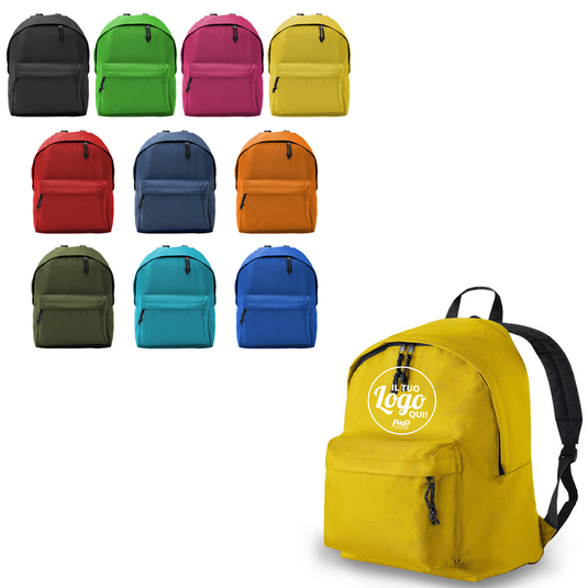 Zaino Stamina MARABU 7124 12L in Poliestere 900D con stampa inclusa