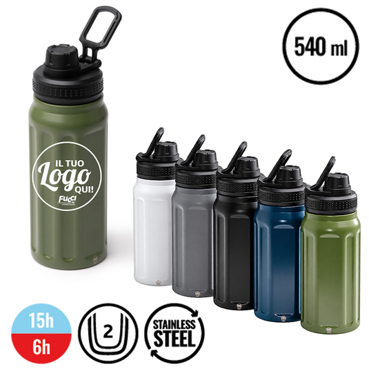 Vendita Multipla Borracce Termiche Stamina NOBLEK 1912 540 ml Stampa Inclusa da 10 Pezzi