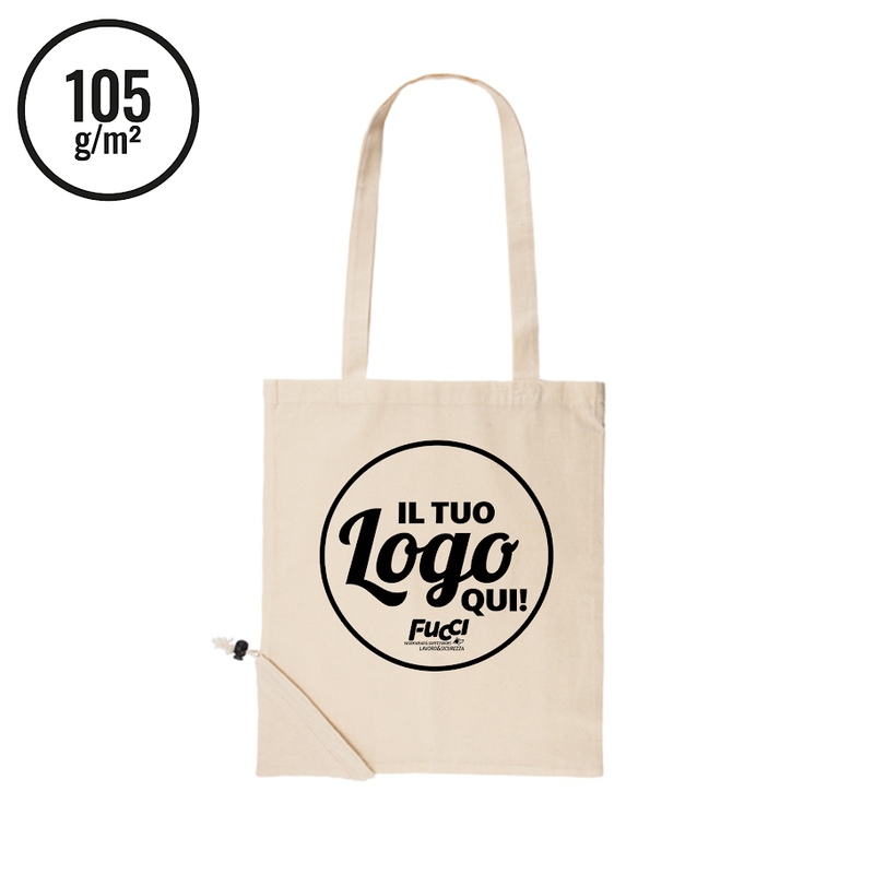 Carica immagine in Galleria Viewer, Vendita Multipla Shopper Pieghevole Stamina DUNE 7525 in Cotone con Stampa Inclusa da 10 Pezzi
