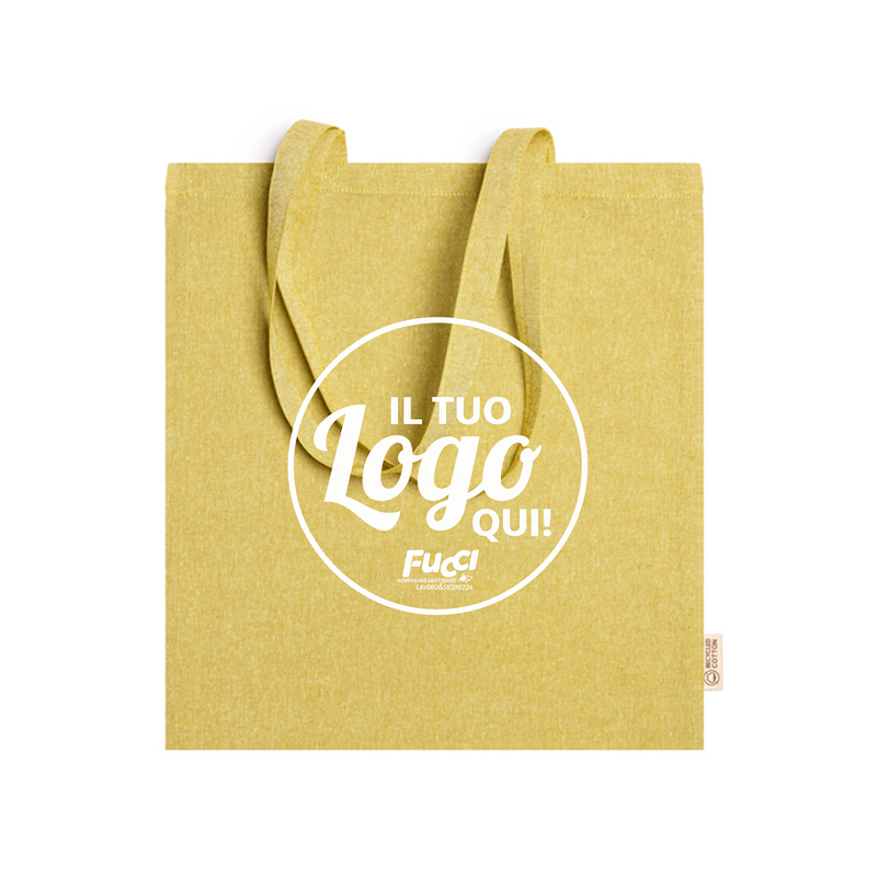 Carica immagine in Galleria Viewer, Vendita Multipla Shopper Stamina RIVOLI 7162 in Cotone Riciclato con Stampa Inclusa da 50 Pezzi
