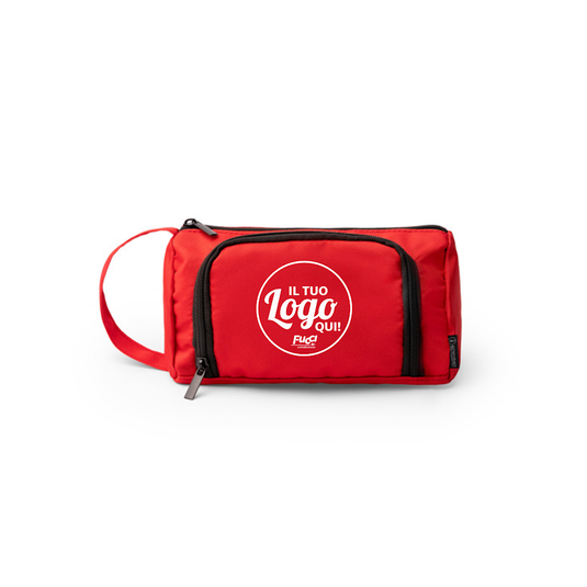 Beauty Case Stamina TAPIRO 2074 in RPET con stampa anteriore inclusa