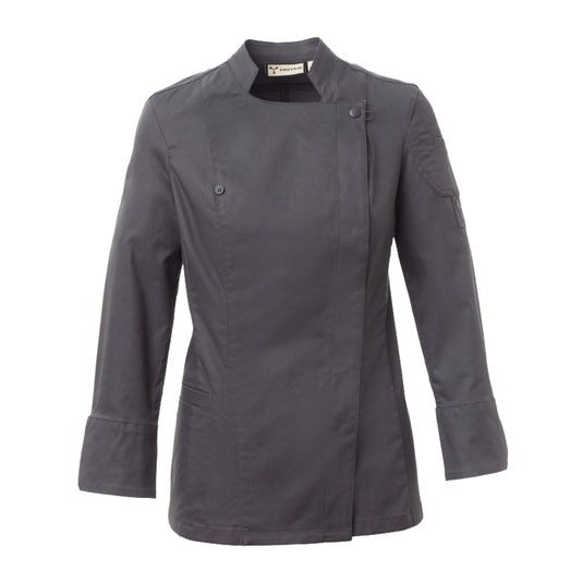 Giacca chef Donna manica lunga doppio petto traspirante Personalizzabile Payper Starred Lady