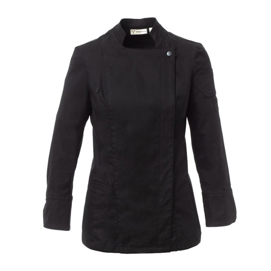 Giacca chef Donna manica lunga doppio petto traspirante Personalizzabile Payper Starred Lady