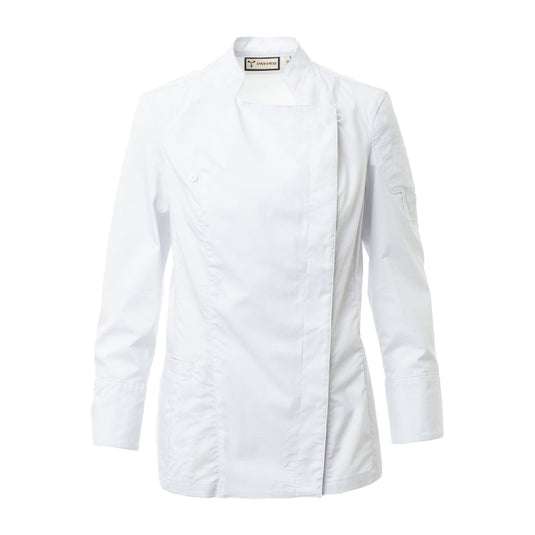 Giacca chef donna manica lunga doppio petto mesh traspirante Donna Personalizzabile Payper Starred Mesh Lady