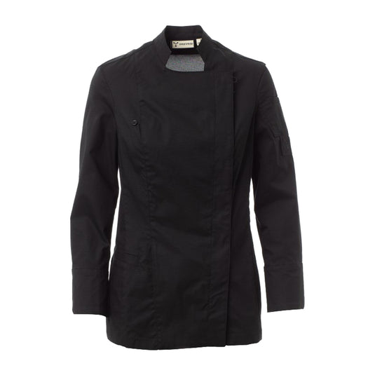 Giacca chef donna manica lunga doppio petto mesh traspirante Donna Personalizzabile Payper Starred Mesh Lady
