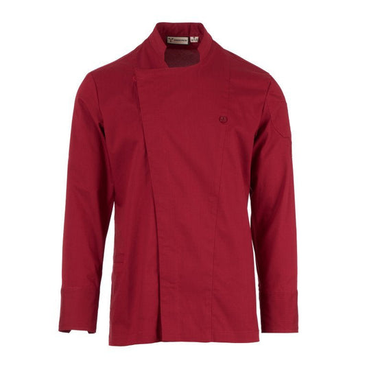 Giacca chef manica lunga doppio petto traspirante Uomo Personalizzabile Payper Starred Mesh