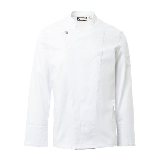 Giacca chef manica lunga doppio petto pesante traspirante Personalizzabile Uomo Payper Starred Plus