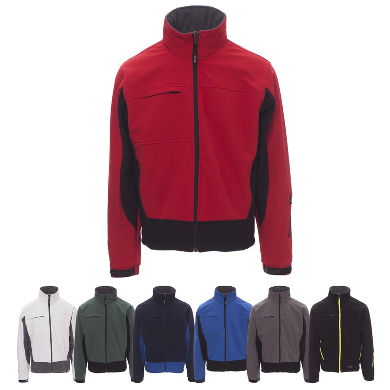 Carica immagine in Galleria Viewer, Giubbotto Giacca Uomo Soft shell Impermeabile con Cappuccio da lavoro Payper Storm
