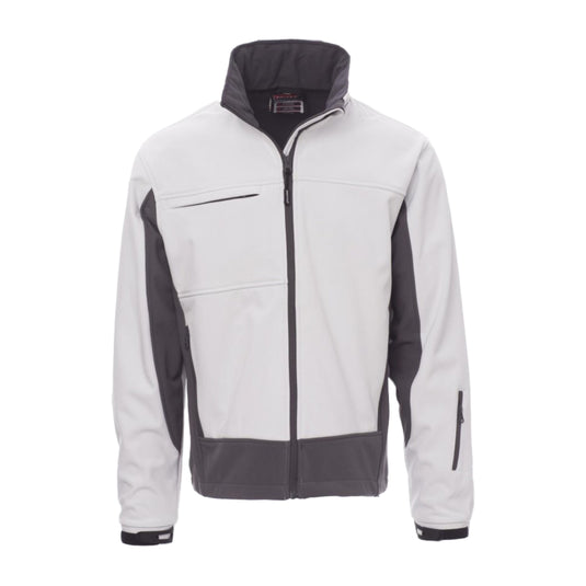 Giubbotto Giacca Uomo Soft shell Impermeabile con Cappuccio da lavoro Payper Storm