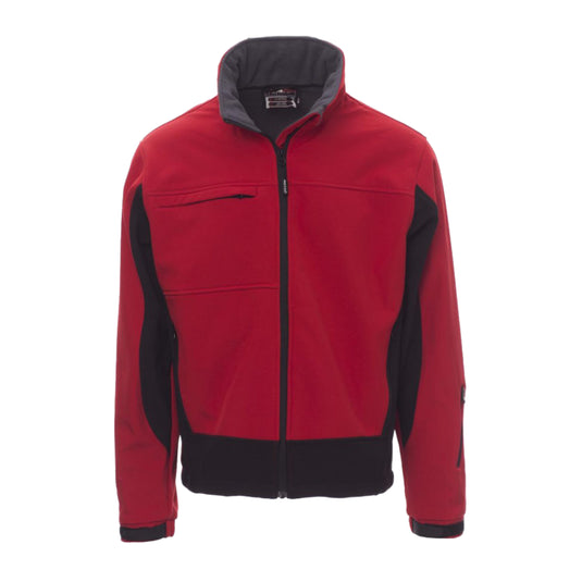 Giubbotto Giacca Uomo Soft shell Impermeabile con Cappuccio da lavoro Payper Storm