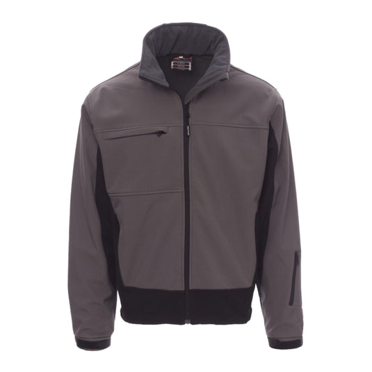 Giubbotto Giacca Uomo Soft shell Impermeabile con Cappuccio da lavoro Payper Storm