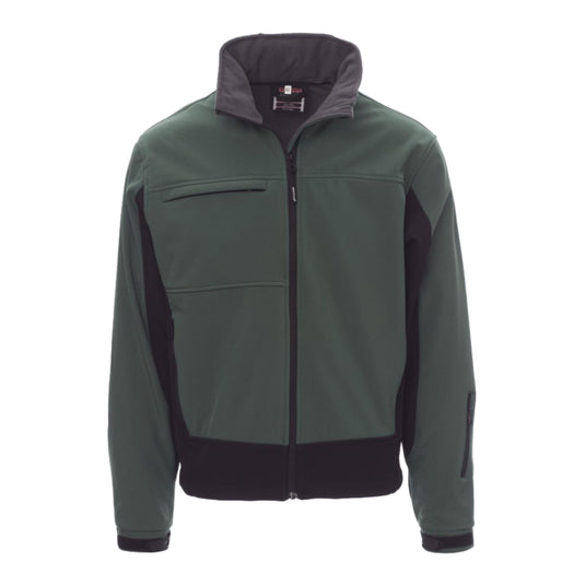 Giubbotto Giacca Uomo Soft shell Impermeabile con Cappuccio da lavoro Payper Storm