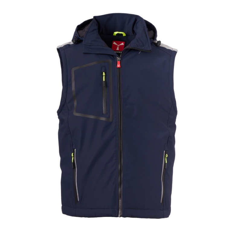 Carica immagine in Galleria Viewer, Giacca e Gilet Softshell 2in1 Imbottita 140g da Uomo Lavoro Payper Stream 2in1 Lite Pad Personalizzabile
